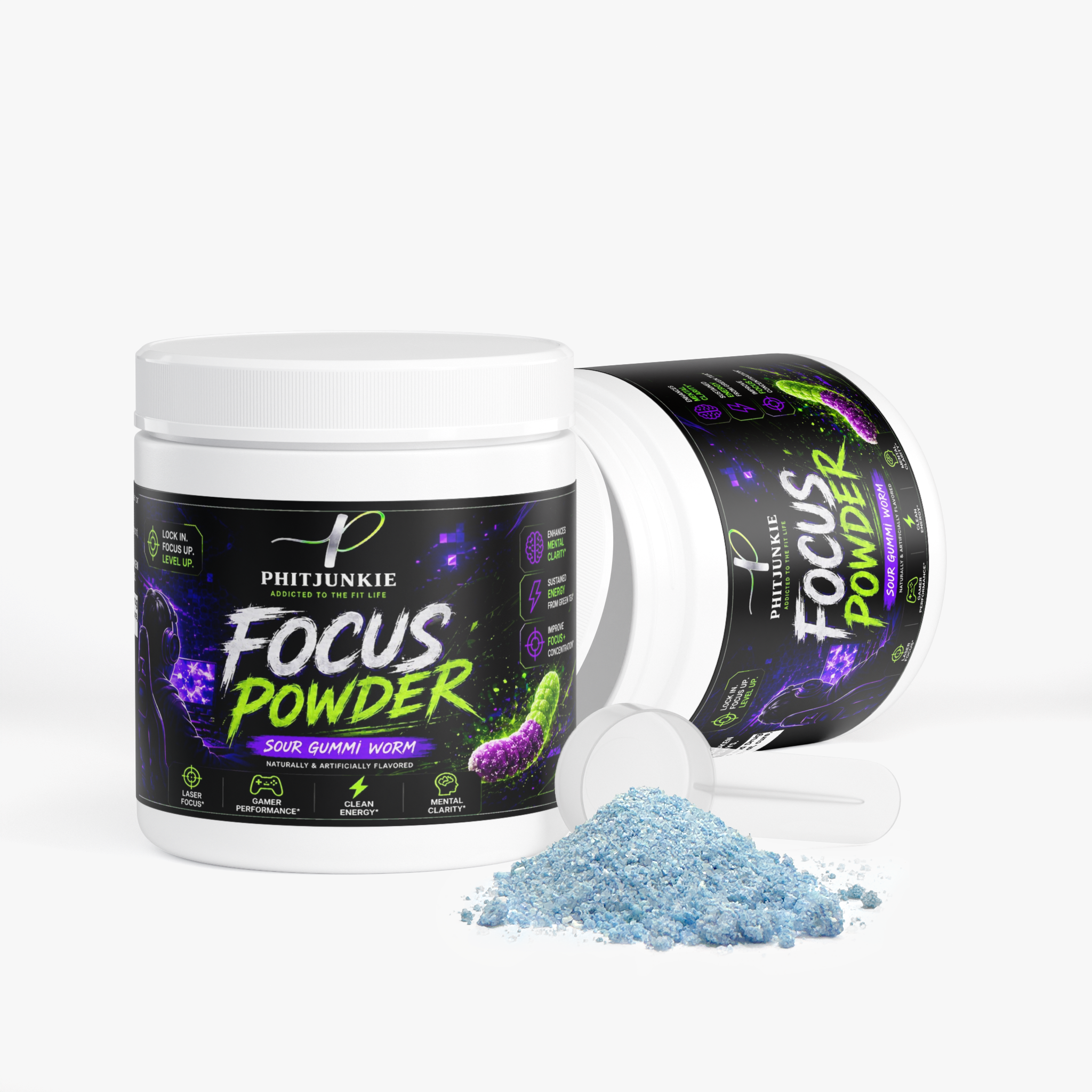Focus Powder (Sour Gummi Worm) 