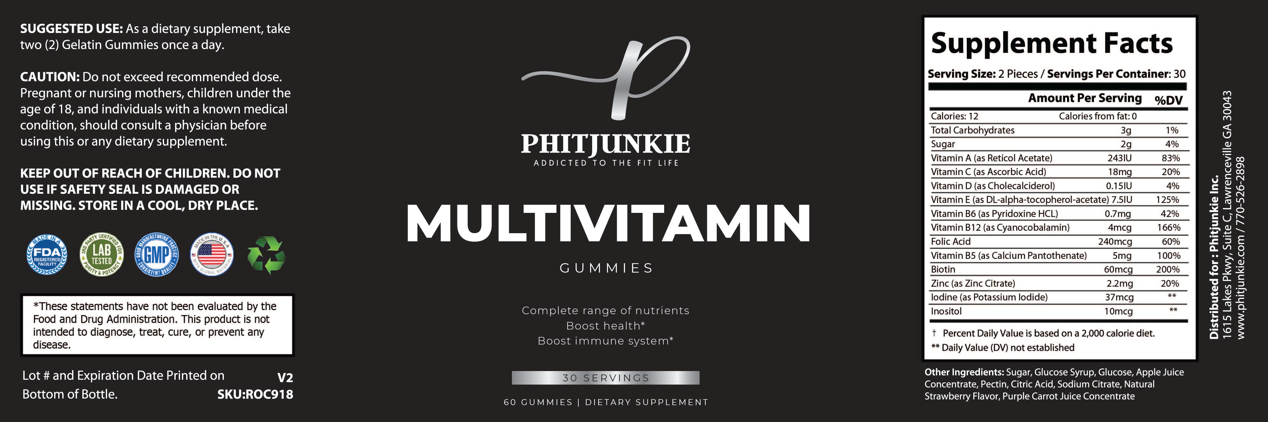 Multivitamin Gummies 